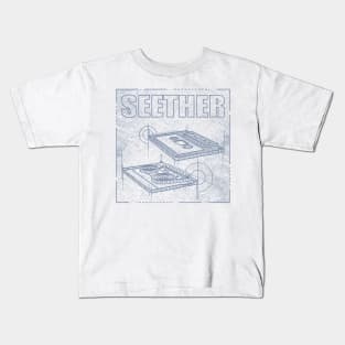 Seether - Technical Drawing Kids T-Shirt